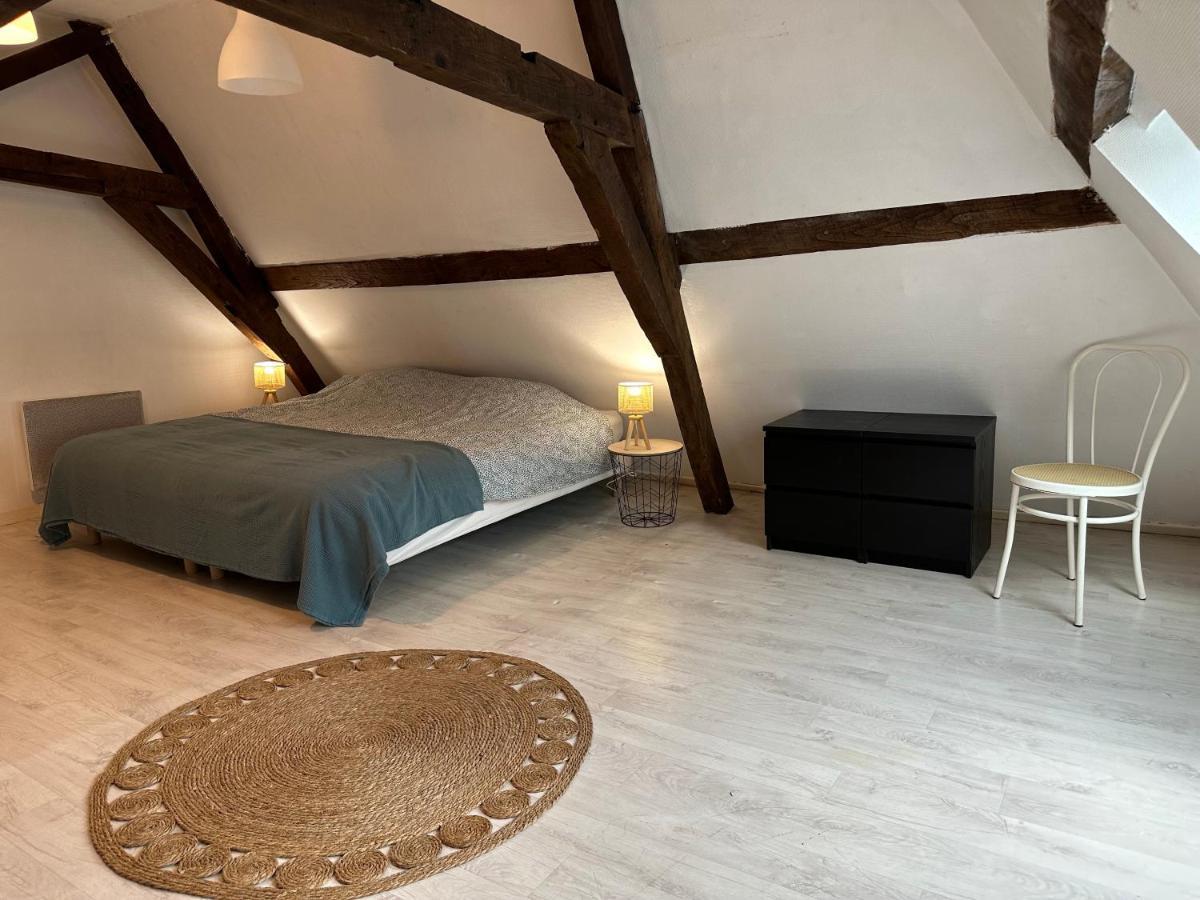 Appartement Duplex Proche De La Gare Et Du Centre Ville سانت-أومير المظهر الخارجي الصورة